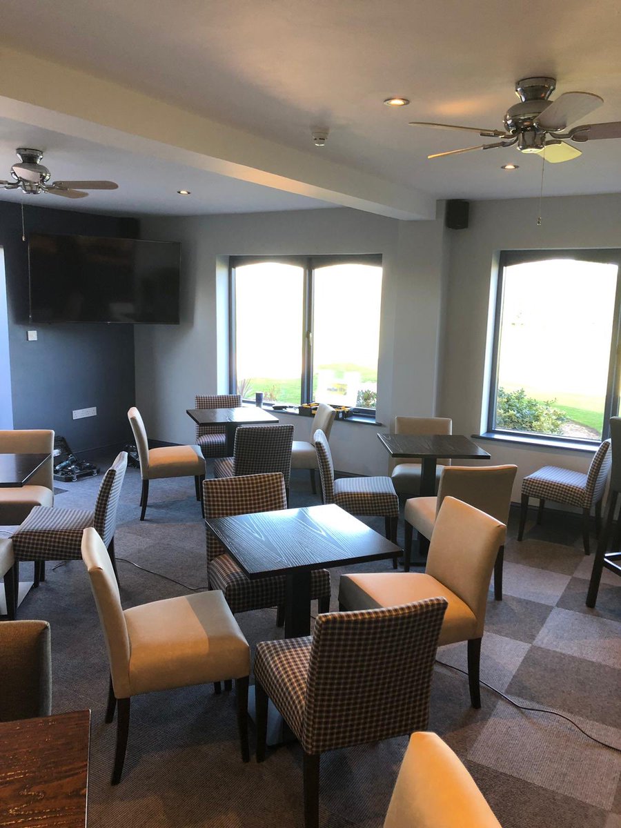 AoMGolfClub's tweet photo. 4 hours until opening of the new Spike Bar. Service commences from 6pm tonight when drinks will be available. Unfortunately there will be no food tonight. The formal opening is planned for Sun 10th March (details to follow) 🍺🏌️‍♂️😀 https://t.co/iLon1MeY9y