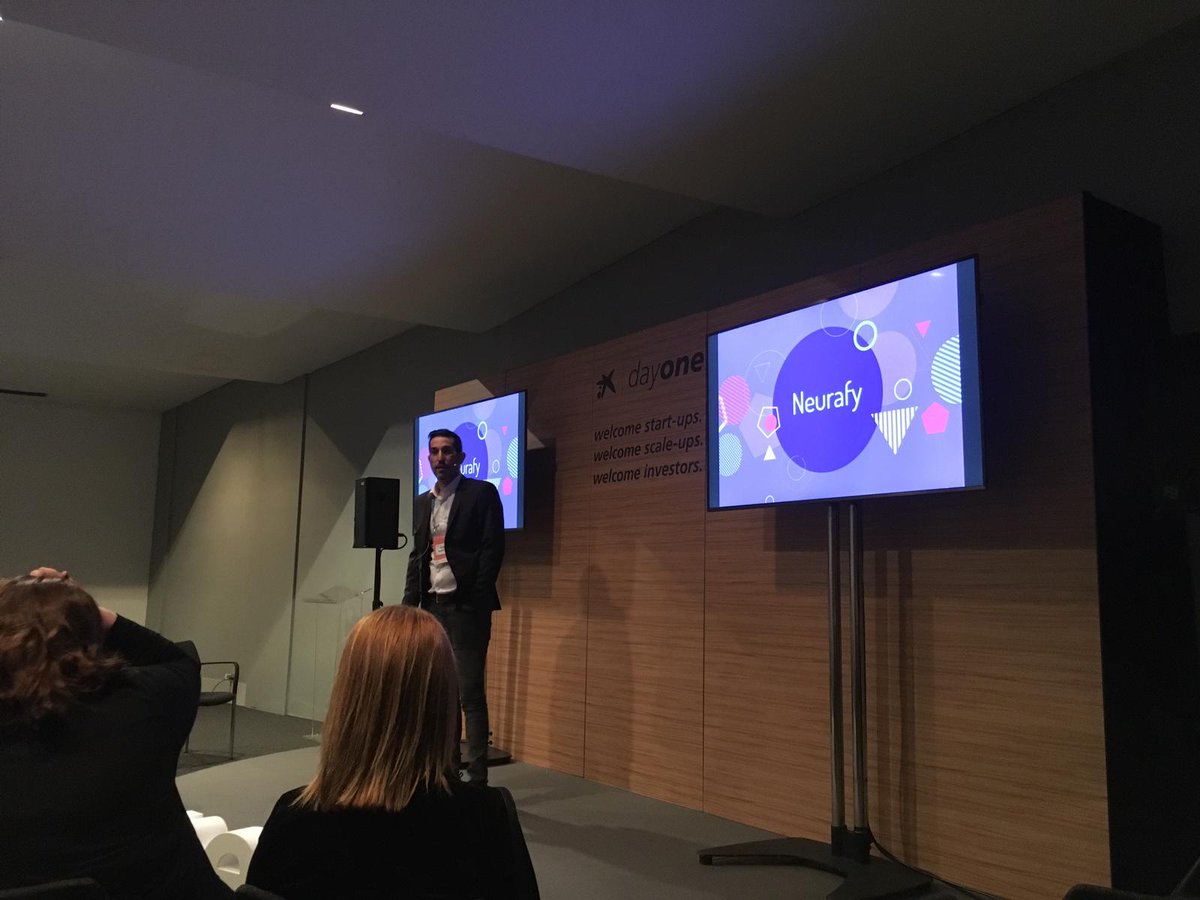 Our CEO Daniel talking about our A.I in the "Day One" event from <a href="/caixabank/">CaixaBank</a>. 

<a href="/neurafy/">Neurafy</a> will happy to help your business!