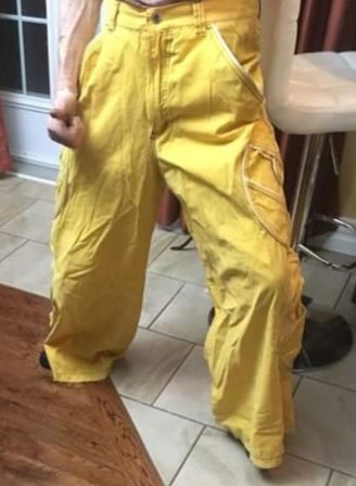 Stiffknee709's tweet photo. @975krock @JLaC975 Definitely not the strangest, but by far the coolest. 😂 #RapperPants https://t.co/CVxLEBARrd