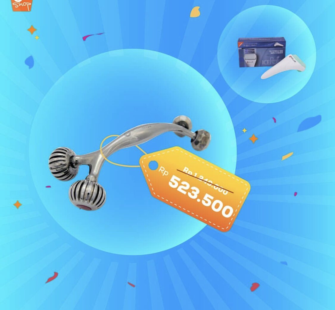 oshoptv's tweet image. Halo oshoppers! Gimana hari ini? Masih semangat kan? dua hari lagi menuju weekend nihh. Jangan keburu lemes duluu doong huehehhehe, malem-malem gini lagi istirahat enaknya sih sambil pijet pijet lucu gituu yaa pake Medusa Carat! Cusss ke website kitaah mumping turun harga loohh