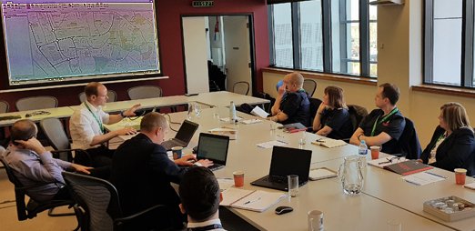 cadcorp's tweet photo. #UKfire #northeast exploring #osdata in #CadcorpSIS Desktop at @OrdnanceSurvey / @cadcorp workshop today #GIS https://t.co/SmDGBqw0PZ