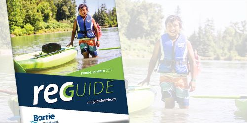 Hop to it! Choose from hundreds of affordably priced fitness and dance classes, swimming lessons, sports leagues and so much more. Registration is open! Browse the 2019 Spring/Summer Rec Guide at barrie.ca/RecGuide