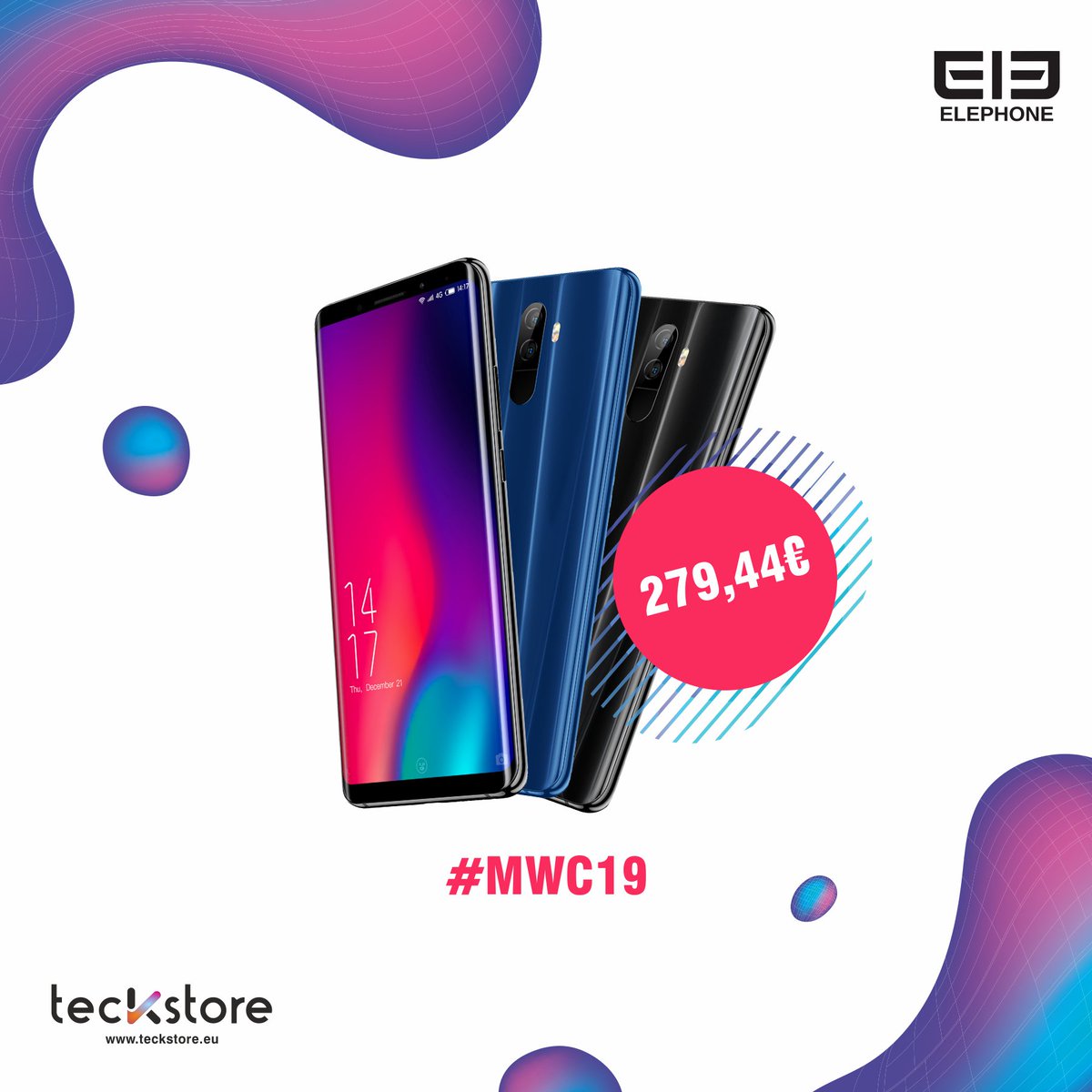 ⏱ ¡Se agota el tiempo! Hoy es el último día que podrás llevarte el #ElephoneUPro al precio más especial que hayas visto vía Canal Oficial Elephone Iberia!

Llévatelo por 
⏱ Solo 279,44 € 
💰 Solo hasta hoy 
🔗 Solo en este enlace: ow.ly/otRz50m1SCk