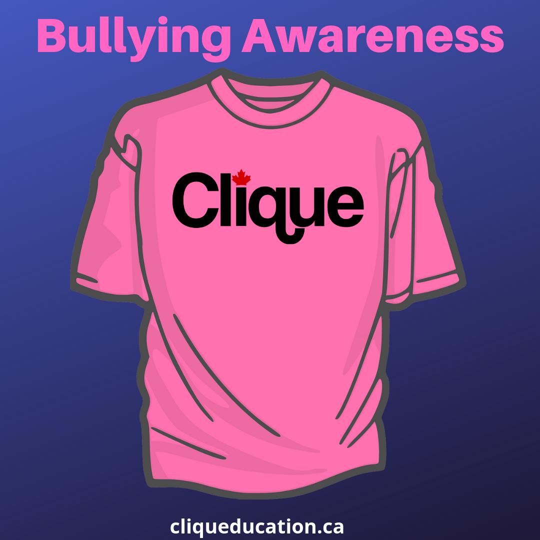 Clique Education ❤️'s all 
#PinkShirtDay #PinkShirtDay2019 #bullyingstopshere #PinkItForward #onted #onpoli #fslchat #frenchteachers #cliqueducation