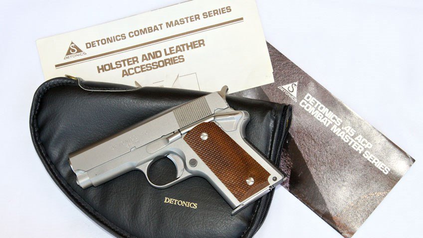 NRA_Rifleman's tweet image. From the pages of American Rifleman, find out what this circa 1980s Detonics Combat Master Mark VII #Pistol is worth — ow.ly/sdX630nR5fs — #IHaveThisOldGun #guns #firearms #concealedcarry