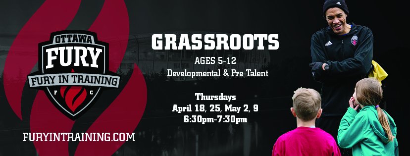 OttawaFuryFC's tweet photo. Registration for @FuryFCFIT Grassroots Spring development programs is open!

Spring development programs all begin on Thursday, April 18 and are designed by @AudraSherman, CSA A-license coach, #FuryFC players and #FuryFC grassroots coaches. ⚽️

DETAILS 👉 https://t.co/NMzgSsk8XJ https://t.co/Gc2y2Oxzmu
