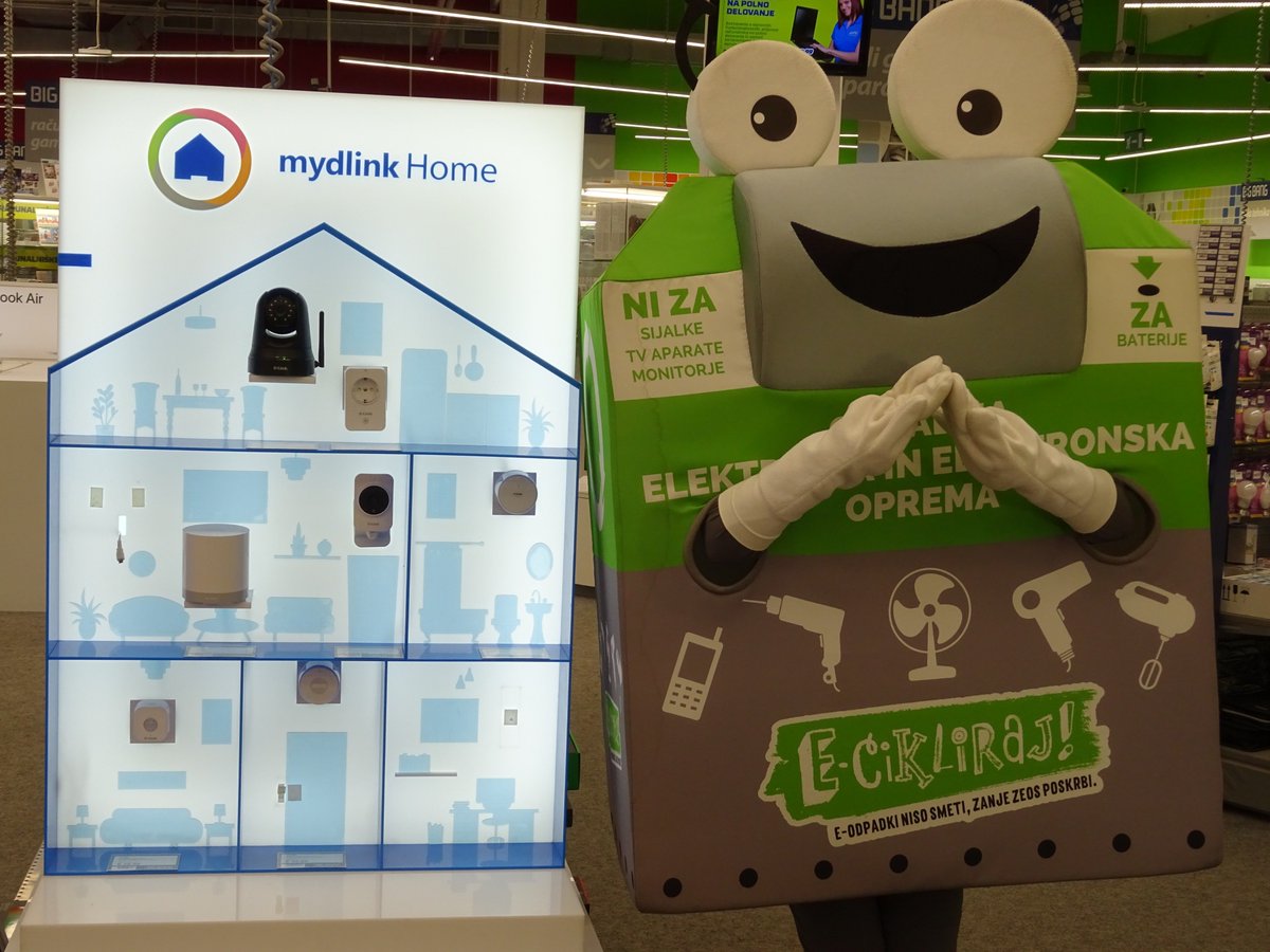 ECI in pametna hiška, ki jo imajo v Big Bangu v Ljubljani na Rudniku :)