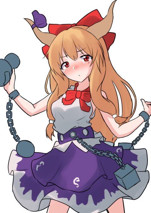 #深夜の真剣お絵描き60分一本勝負
伊吹萃香 