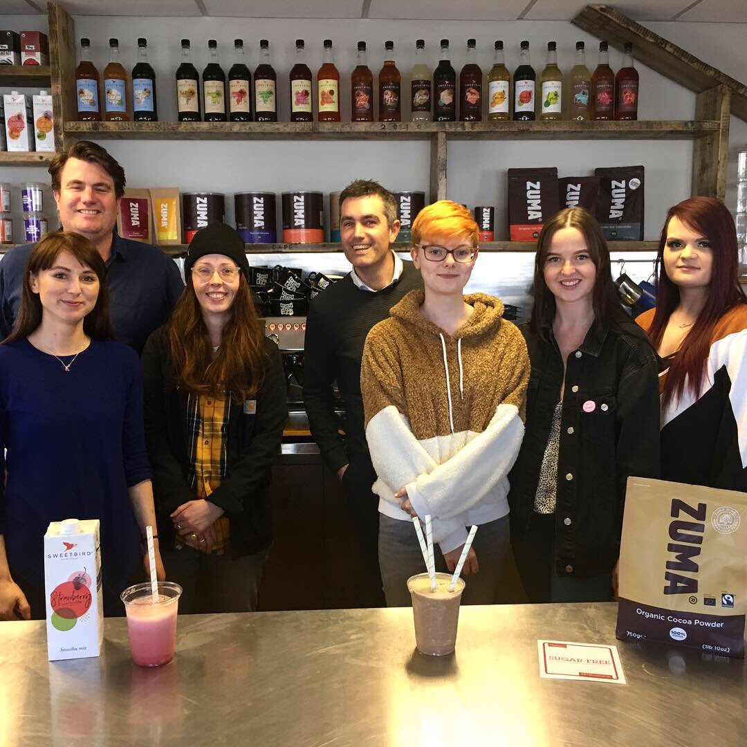 BeyondtheBean's tweet image. Another great #BTBootcamp today - lots of new drinks created and techniques learned! 😀 #summerdrinks