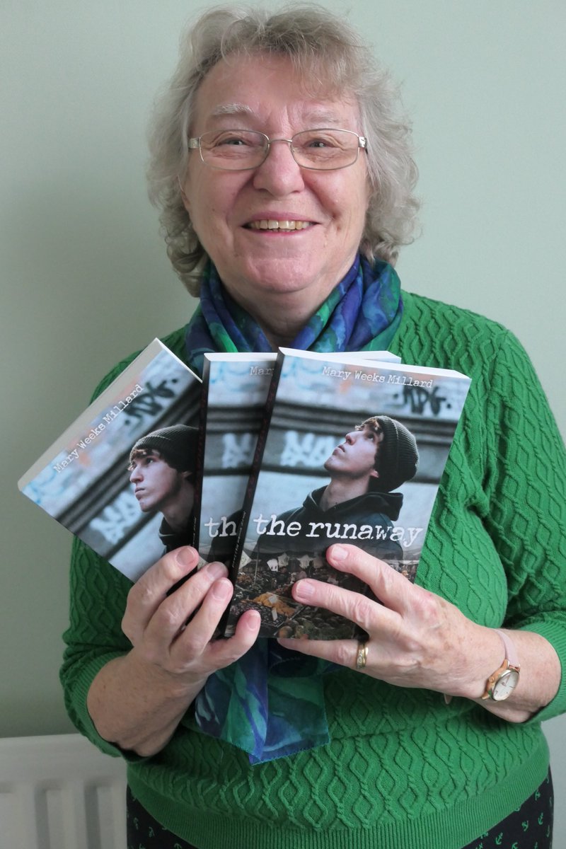 My new book has arrived! 'The Runaway' - a contemporary novel for  young adults.