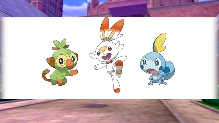 SmogonU's tweet photo. Here are the 3 new starters: The Grass-type starter Grookey, the Fire-type starter Scorbunny and the Water-type starter Sobble! What are your thoughts on these new starters and what do you hope for in their evolutions? https://t.co/bR9vBV76Js