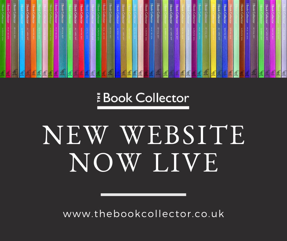 Introducing our brand new website thebookcollector.co.uk with Feature Articles, Booksellers' Catalogues, New Stories and more! #bookcollecting