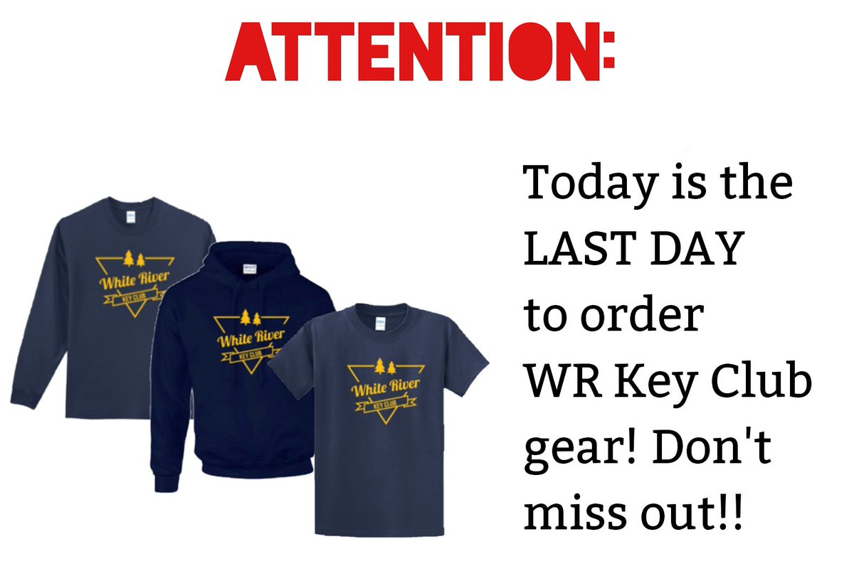 WR_Key_Club's tweet photo. Still deciding between styles, like should I go with a longsleeve or a sweatshirt? Decide quickly! Today is the LAST DAY to order these WR Key Club shirts, and we don't want anyone missing out! To place any last-minute orders go to this link: https://t.co/LJ2D9Z3iJz https://t.co/X6SKV3RbMN