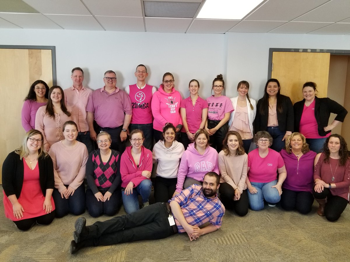 NB_RPC's tweet photo. RPC dressed in pink and standing up against bullying on #PinkshirtDay https://t.co/nVZ6DRGx9o