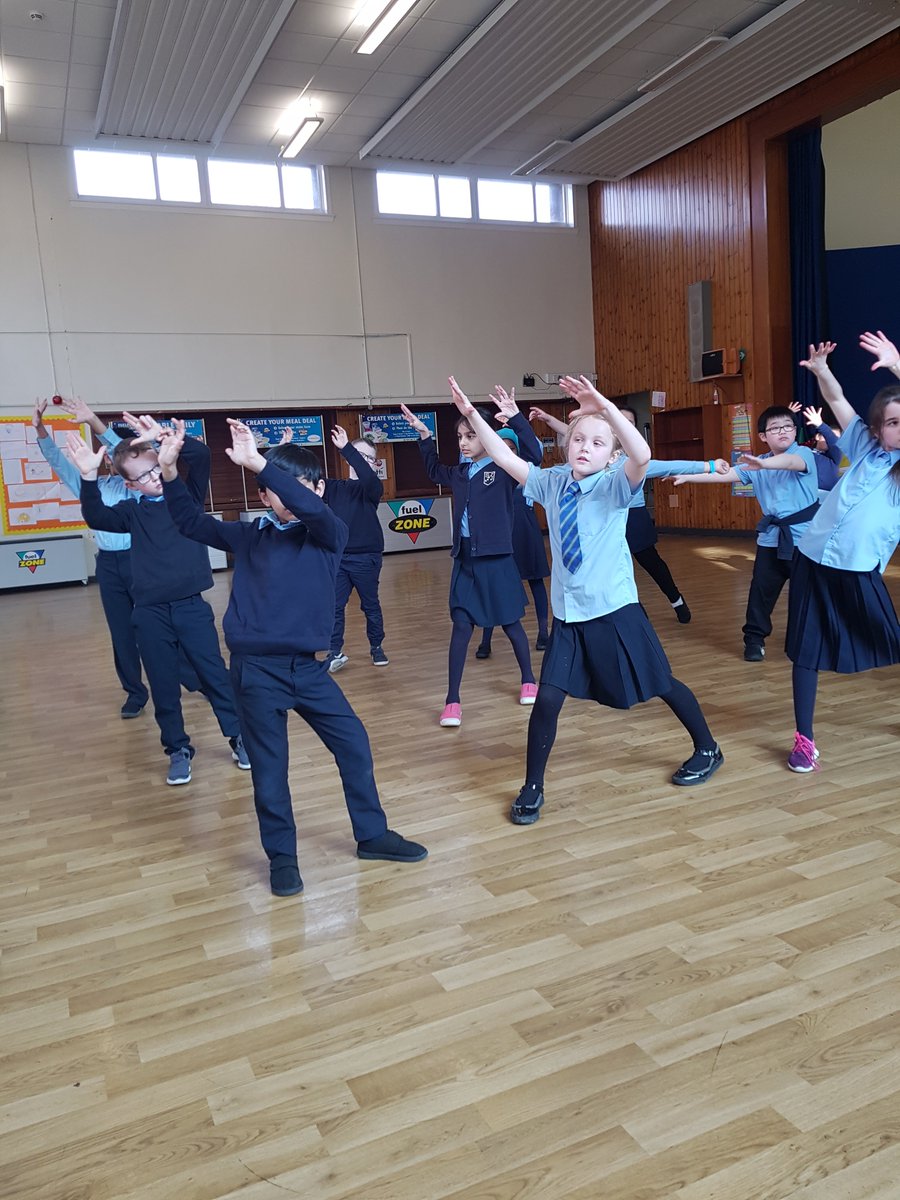 Stjosephpri's tweet image. P4 dancing with @ActiveschoolsTM  #learningroutines #steps #fitness