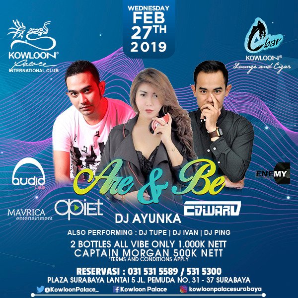 opiethouse's tweet photo. Live @CBarKowloon_ @KowloonPalace_
See u there Audiolover's @weareaudiolab
#AudioLab #WeAreAudioLab #DJ #Opiet #HouseMusic #TechHouse #Techno https://t.co/gy9jSZd8LC