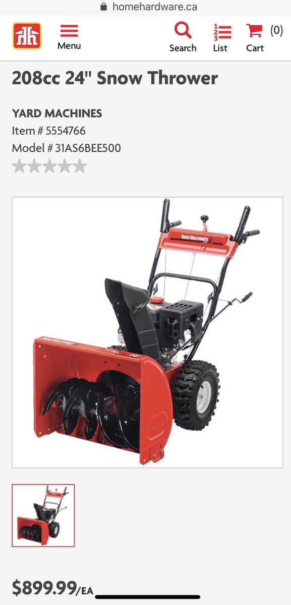 TIRED OF SHOVELLING? All in stock Snowthrowers 30% off regular price.  Only 3 left!!