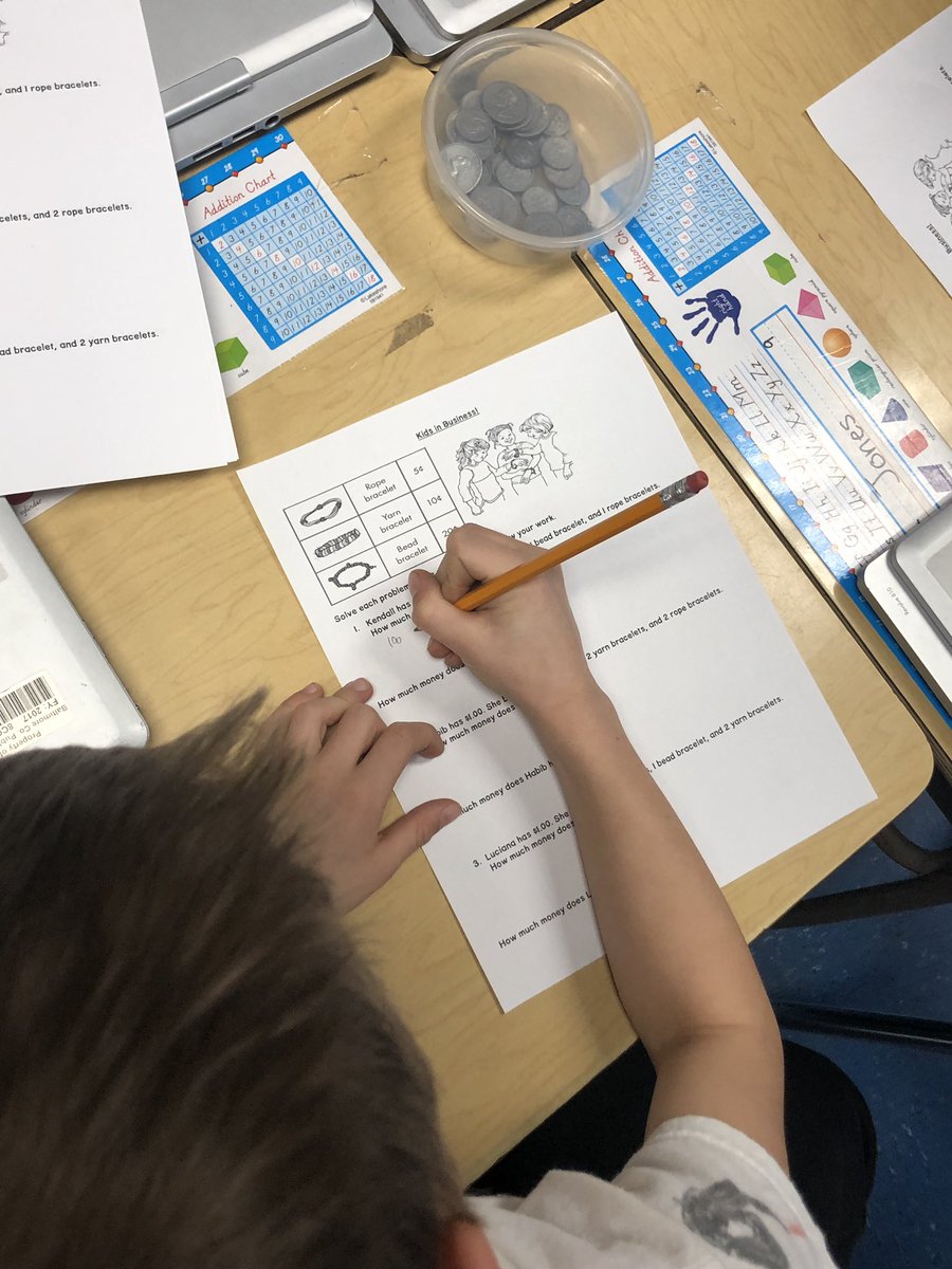 kellprice14's tweet image. Rotating through math stations to subtract within 100. Spending $1 using strategies to solve word problems. “Shopping” at the Bluebird Shop, Spending $1.00 game, independent and teacher work. #cooperation #mathstations @cgoetzbcps @PotSpringEl @JMartinPSES