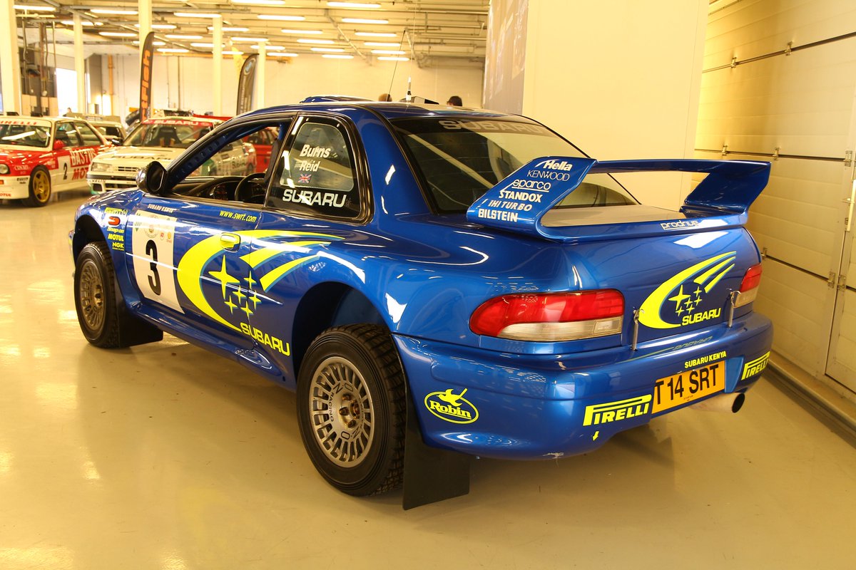 andrew_herny's tweet photo. Its 19years ago to this day since T14SRT with Richard Burns & @robertreidwrc crossed the finish line of the 2000 Safari Rally, in Nairobi to take victory from 2nd place Juha Kankkunen on the final @prodrive works outing for the #SubaruS5WRC - #T14SRT #S10SRT #Prodrive #Subaru555 https://t.co/54PDZrvRsF