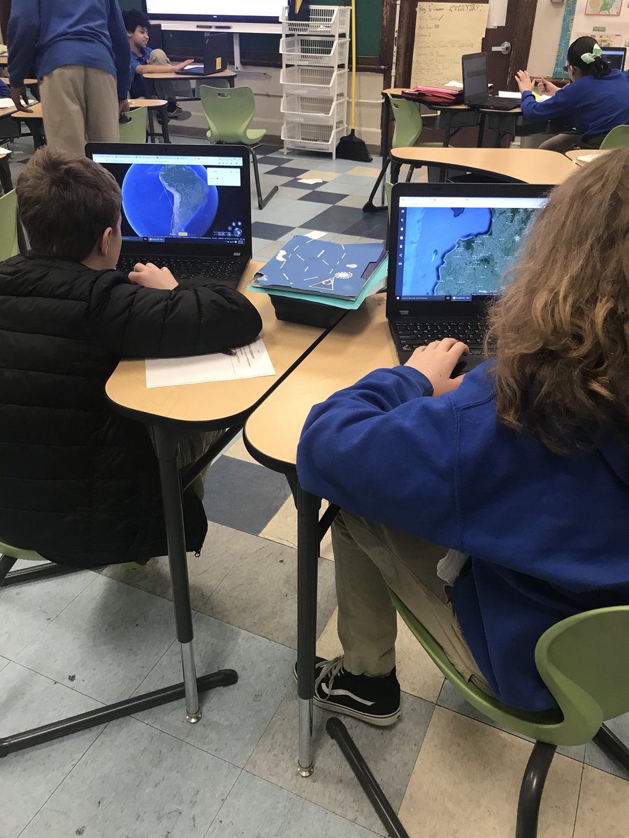 7th grade using google earth to compare and contrast the physical geography of Colombia and Venezuela <a href="/BSTEMhartford/">Betances STEM</a> <a href="/MrRichT1P/">Tyrone Richardson</a> <a href="/GalGabrielle/">Gabby Galiatsatos</a> #BSTEMhartford