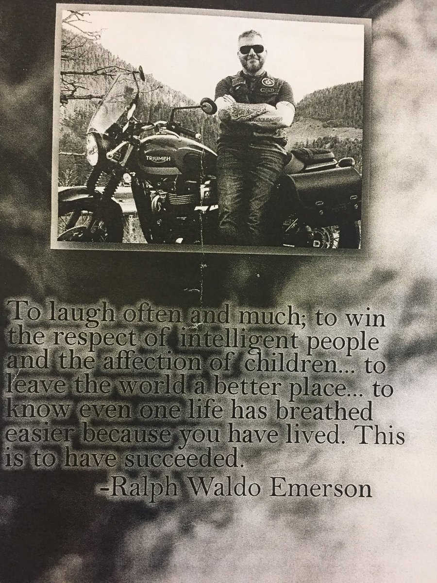 Rest In Peace, Jason Baker. You were a success. #BakersWarriors