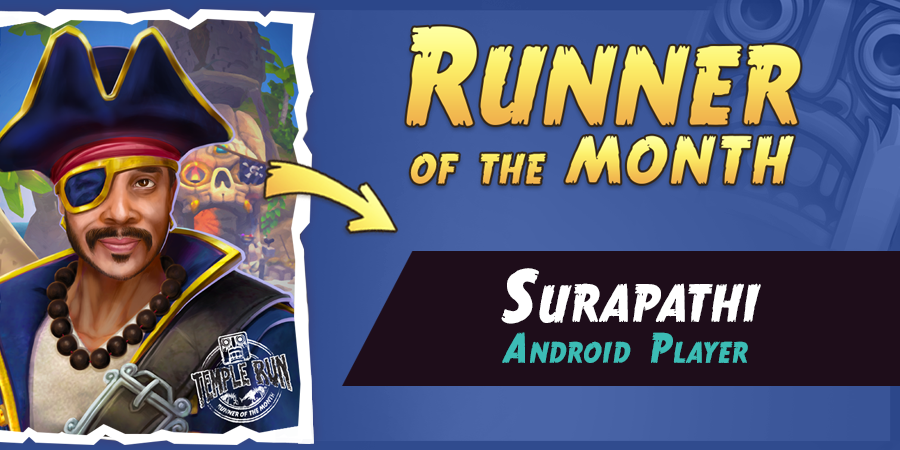 TempleRun's tweet photo. February's #RunneroftheMonth has a tip for all of you! Meet Surapathi - https://t.co/Y1x3T1p0or
“Take one game at a time. Keep one objective/goal in mind and play for it! You must never get disappointed with smaller scores/distances.” https://t.co/nYDBEtocN0