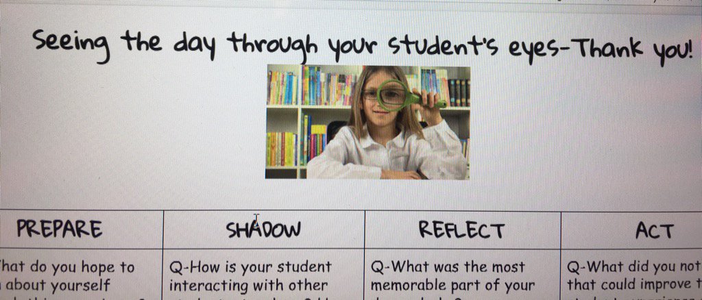 svansaun's tweet photo. Shadow a Student Day @SASD_SAHS. What’s it like to be a student? https://t.co/bV13Sa3AMK