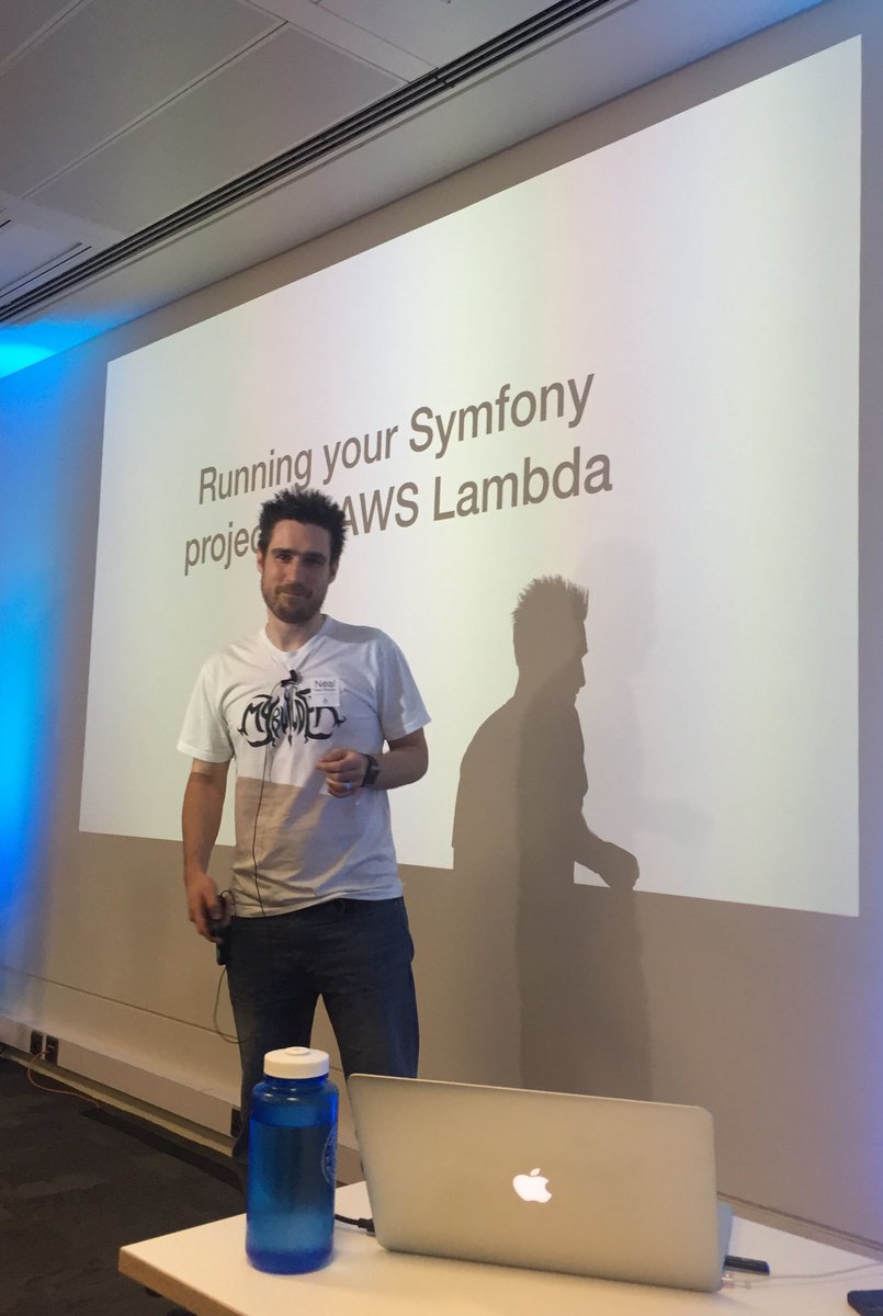 symfonyuk's tweet image. #Symfony on AWS Lambda with @nealio82 ##SymfonyUK