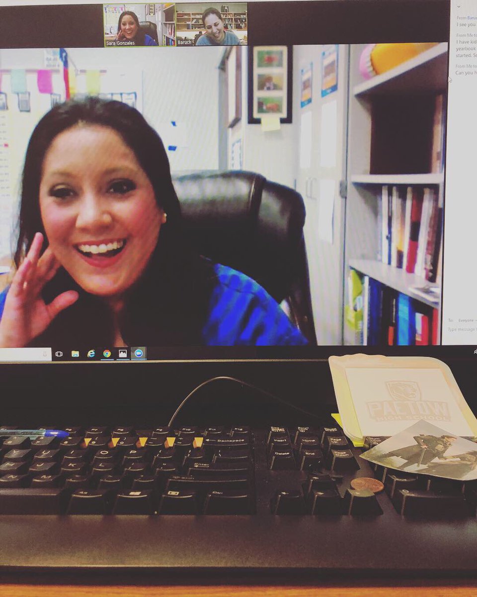 PaetowPress's tweet image. Today, Ms. Gonzales got to talk to a few journalism advisers in Toronto about setting up sessions for current publications students to talk and learn from one another. #internationallearning #journalism