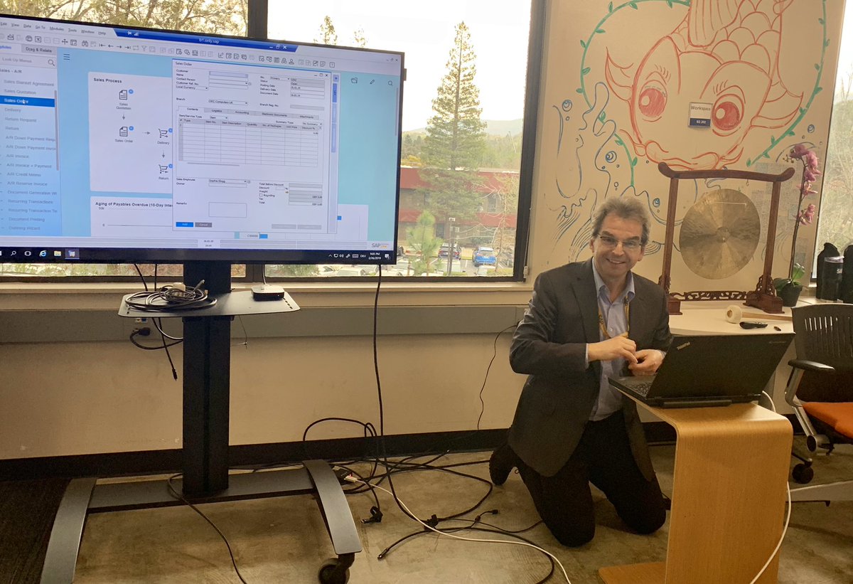 Finn Backer (@finnbacker) on Twitter photo <a href="/AndreasWolfinge/">Andreas Wolfinger</a> showing #SAPBusinessOne partners a lot of respect when talking about roadmap <a href="/AndreasWolfinge/">Andreas Wolfinger</a> showing #SAPBusinessOne partners a lot of respect when talking about roadmap
