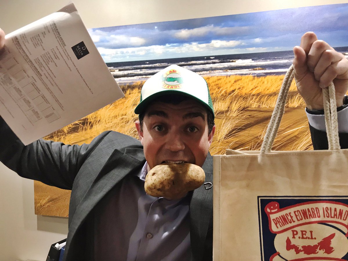 DeltaPEI's tweet photo. Growing business and growing potatoes. Confirmed @potato_america for 2021! #MICanadaCloses #MICanadaClosingRally @MarriottIntl https://t.co/SmAmAOPyFd