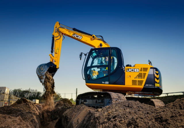 JCBna's tweet photo. The JCB JS131 excavator received a 2019 EquipmentWatch Lowest Cost of Ownership Award. The award recognizes the JS131 as the lowest 5 year total cost of ownership of all medium-sized tracked excavators sold in North America, between 13,448 lb to 46,297 lb. https://t.co/XgWOWSI2YG https://t.co/9So7orHsa7