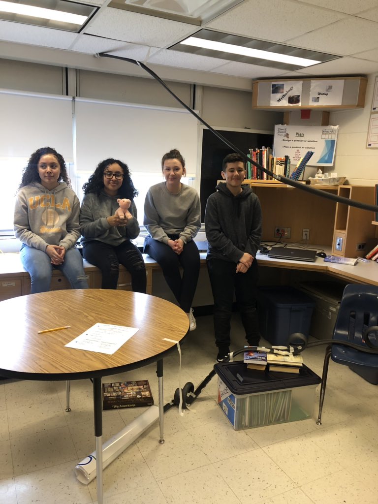 UBMS_SIGNET's tweet photo. 8th graders working hard on creating their own unique roller coaster rides with marbles and pipe insulators! #gifted #FabFunFeb #SMS https://t.co/VVgRLARWSh