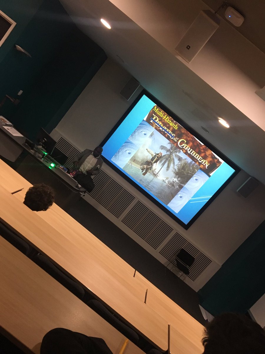 Joshgraphy's tweet photo. Final @gamcrbranch lecture is Jamai-cin me crazy 😍 the Caribbean plate is such a relevant and interesting case study for A-level geographers https://t.co/C8xN15FkNV