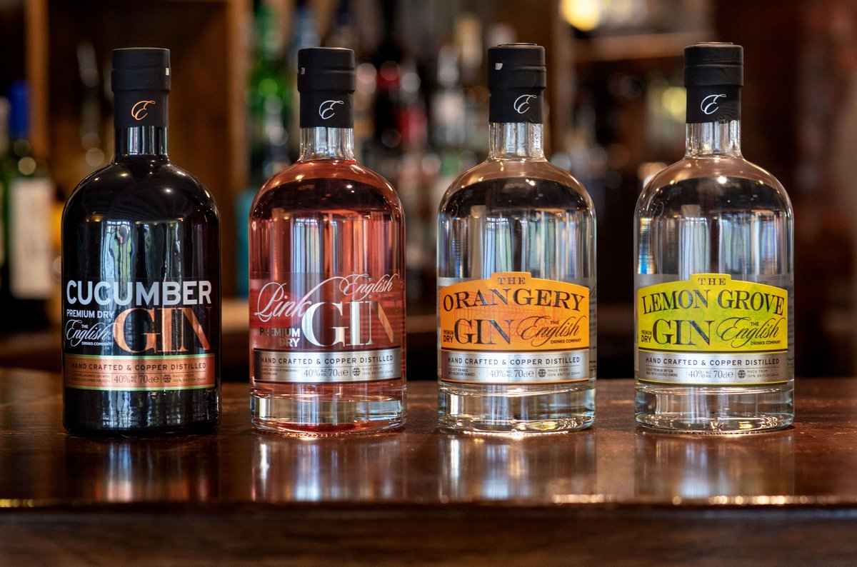 EnglishDrinksCo's tweet photo. Want to get to know each of our #Gins a bit better? Head over to the website to find out more about each of the Gins you love! #pinkgin #edc #englishdrinkscompany #flavouredgin #ginneat #cucumbergin #OrangeryGin #lemongrove https://t.co/SwwtjqjCPx https://t.co/dFRIuMFXVZ