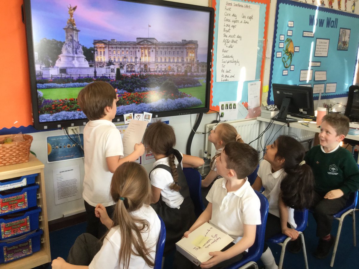 NET_LattonGreen's tweet photo. Class 2 visited London on a guided bus tour. Next was a quick flight to Egypt. Then a flight to Paris. Finally, they traveled back to London on the Eurostar. Class 2 loved learning about transport on their virtual tour. #NET_History https://t.co/aIJJJiyfSz