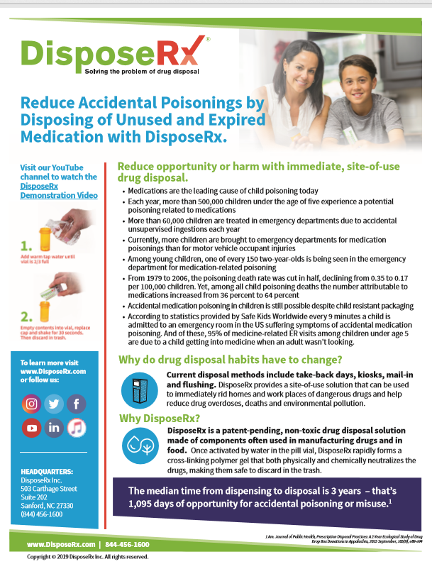 DisposeRx's tweet photo. Thanks to everyone at the @AAPCC annual meeting and glad to meet so many committed professionals focused on preventing accidental medication poisoning.The average time unused prescriptions sit in medicine cabinets is 3 years-1,095 days of opportunity for accidental poisoning! https://t.co/Jed7tngioP