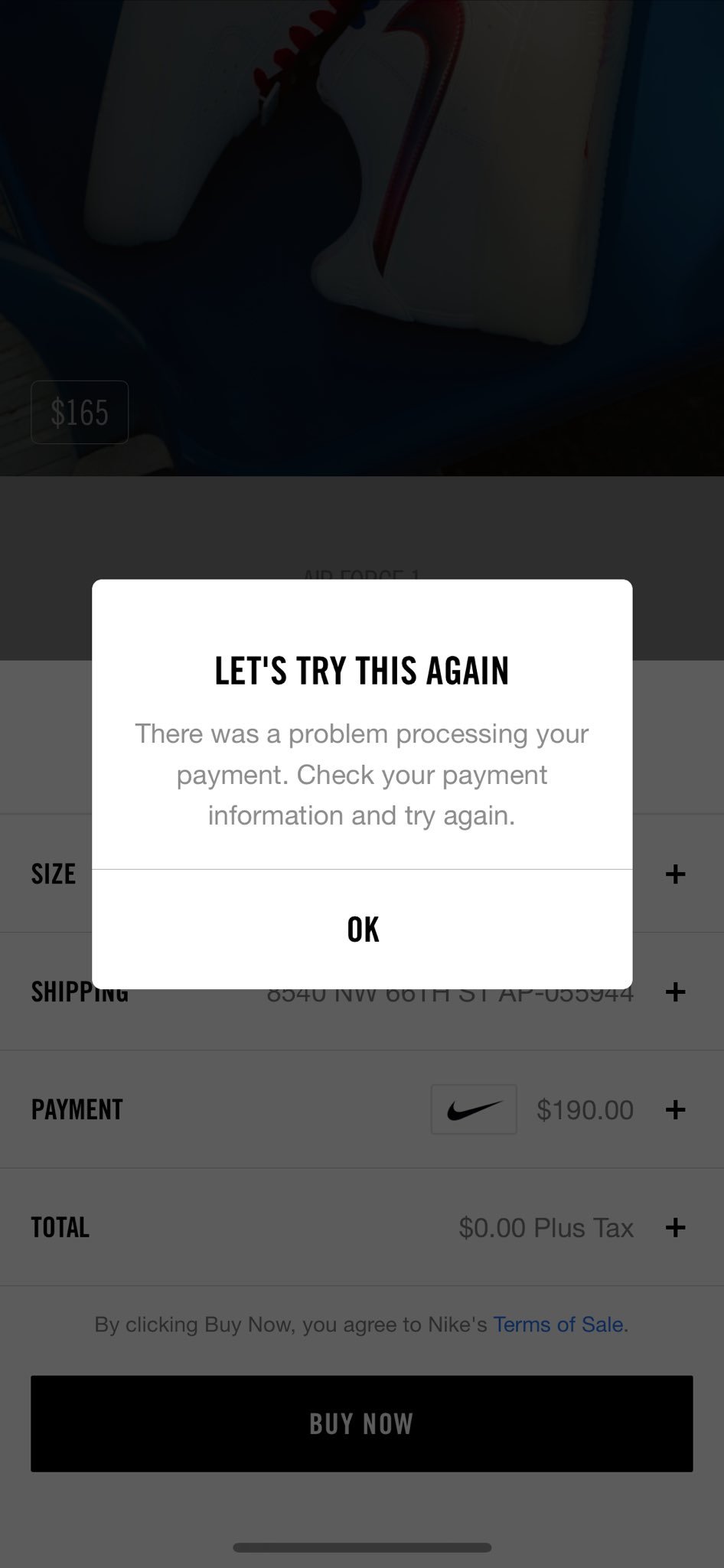 Nike.com Twitter: "@i7ool_az You use Nike Gift Cards in the SNKRS app. Settings &gt; Payment Information &gt; Add New Payment Method &gt; Add Gift Card" / Twitter