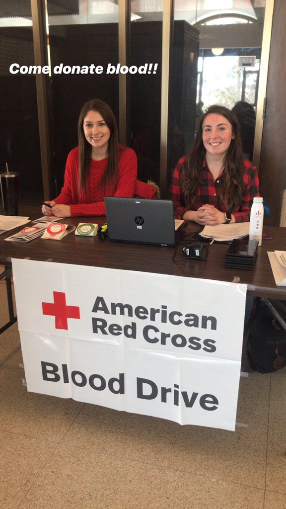 CSS_SNA1912's tweet photo. Live life, give life! 💉 come to Somer’s Lounge on campus and donate blood! We will be here until 4:00 😁@RedCross #GiveNow #SaintsRiseUp https://t.co/dKfliBHPUx