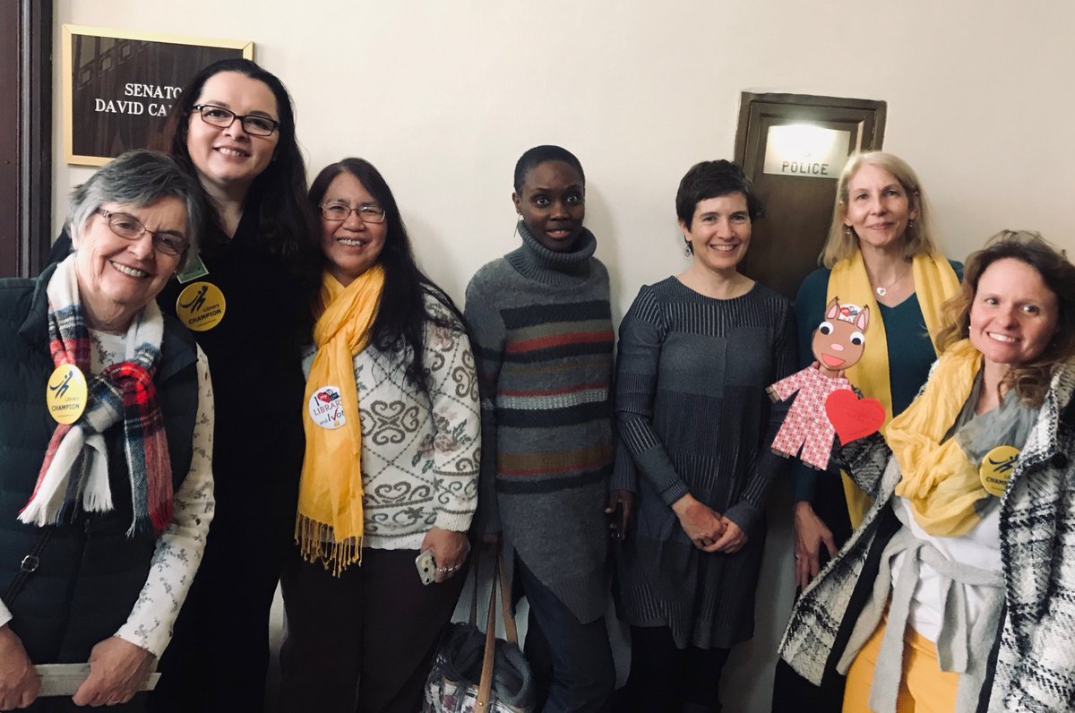 goRCLS's tweet photo. #LibraryChampion #SenatorCarlucci Thank you for supporting the increase #LibraryAid #2020Census #LibrariesAreForEveryone #NYLALAD19 https://t.co/wdPpfiD4IR