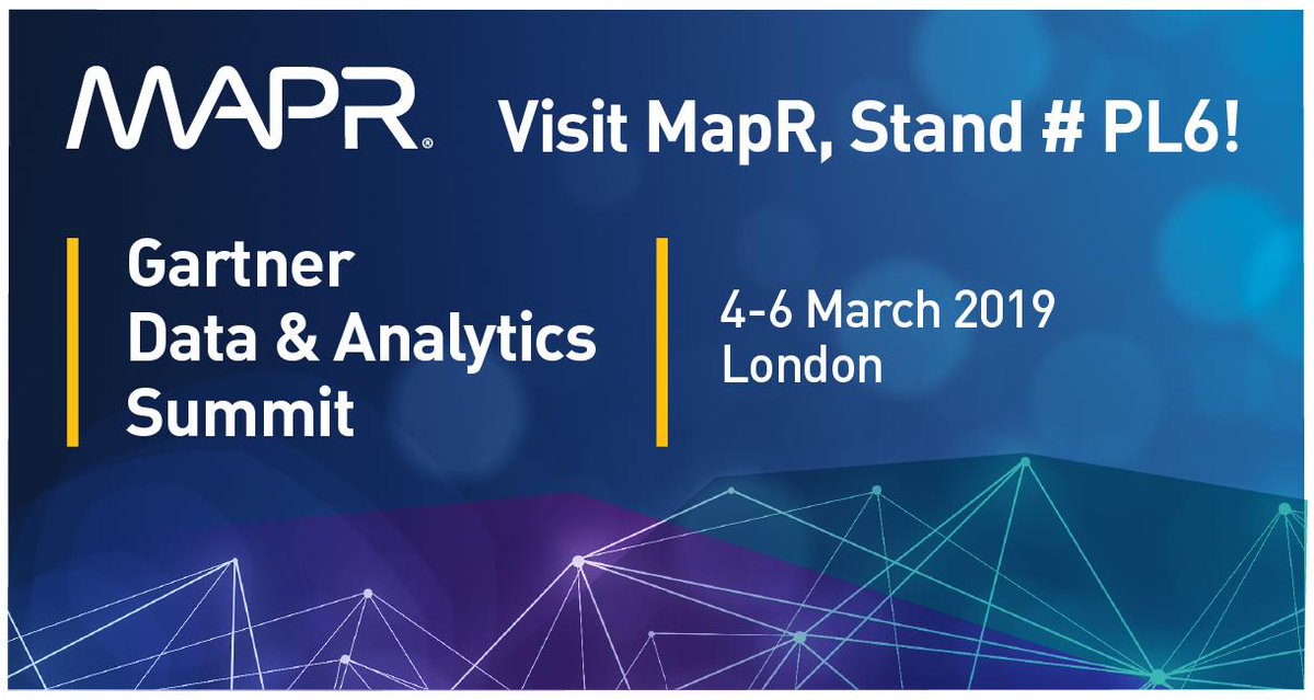 alanfischer85's tweet image. If you&apos;re attending #GartnerDA London, Volker Brendel, CIO, KODAKOne and Fabian Wilckens, RVP, MapR would love to meet with you in person to chat #dataware #realtimeanalytics #AI #ML and #blockchain! Come visit us 4-6 March at our MapR stand PL6.