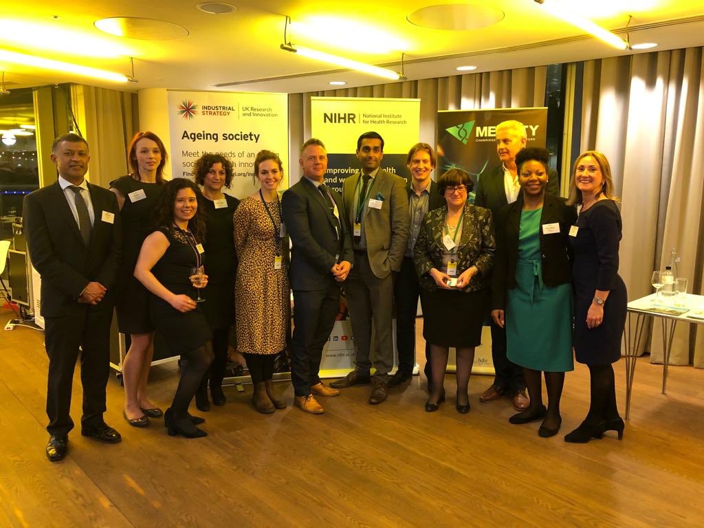 MedCityHQ's tweet photo. A big thank you to the 5 excellent #MedTech companies that pitched tonight: @macusoft, @NuVision, Okulo, Cortirio and NEPeSMO #aimc19 @AngelsInMedCity @OfficialNIHR @innovateuk @Newable https://t.co/QotEHPF5JI