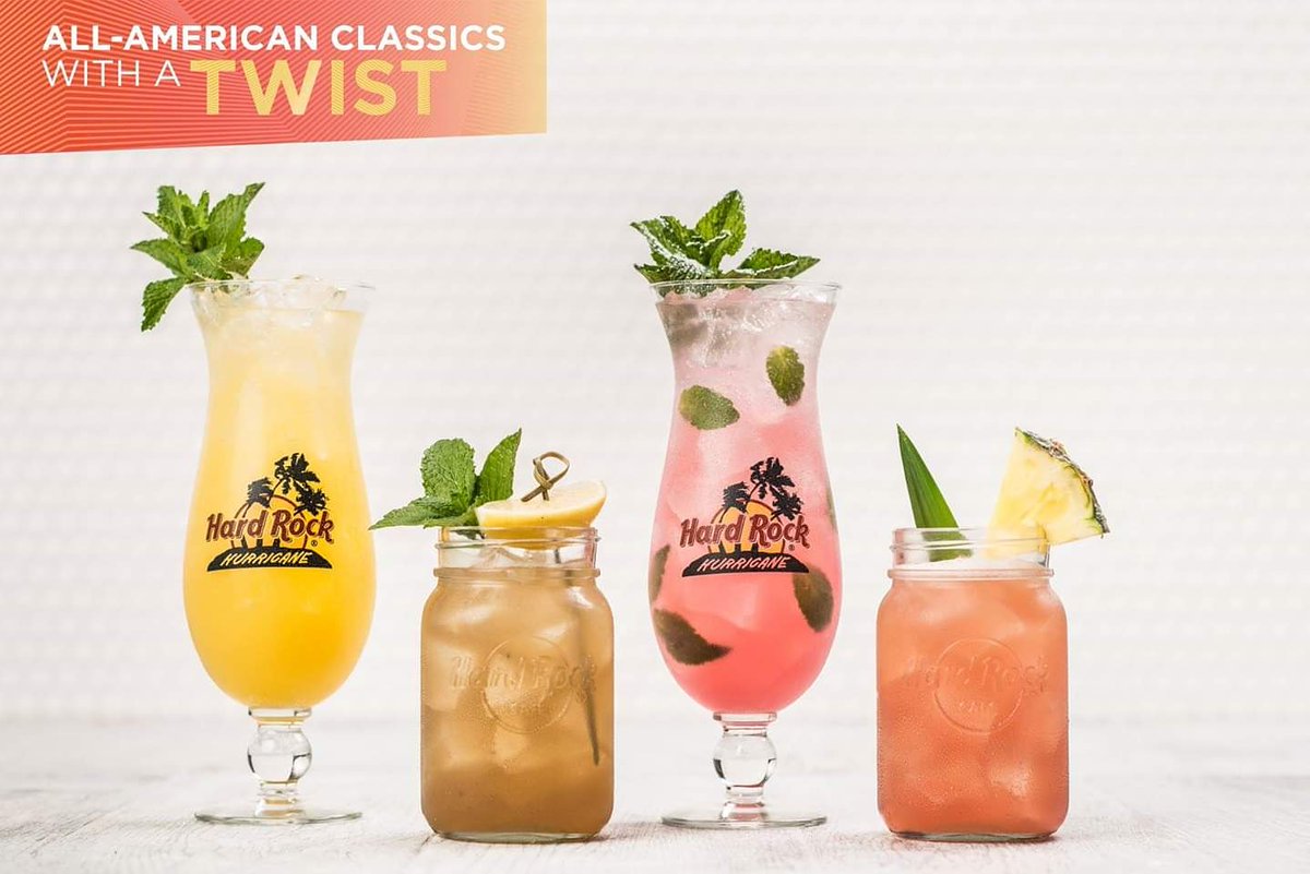 Deliciosos cócteles disponibles sólo por tiempo limitado ⏳! No te quedes sin probarlos 🤟!
#ThisIsHardRock #HardRockCafe #HardRockCafeLima #HRLima #Cocteles #Drinks #Fresh #Delicious