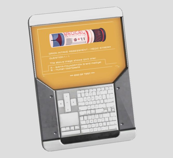 stellarpodcast's tweet photo. The Orion Mercenary Company's admission test is notoriously difficult to complete, which is why we trust Cage's medic competency completely, definitely nothing #lessthanstellar to be found here! 💉💊

Do you pass the Orion Medic Test?

#masseffect #actualplay #podcast https://t.co/xuTXCLIKCo