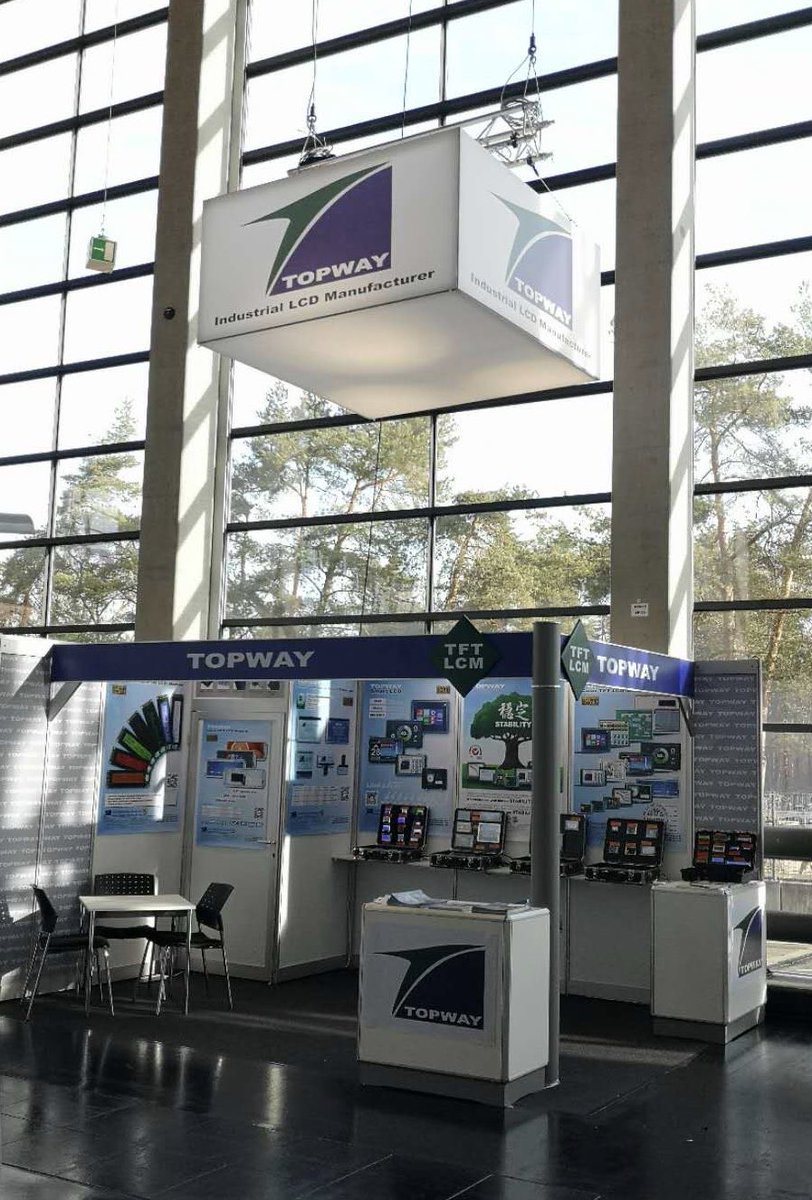 Topwaylcd's tweet photo. Thank you for coming Topway booth at 4A-651 #embeddedworld19 , one day left, you still have time to meet us!
#emb #embeddedworld #display https://t.co/dDFAK8T2Zp