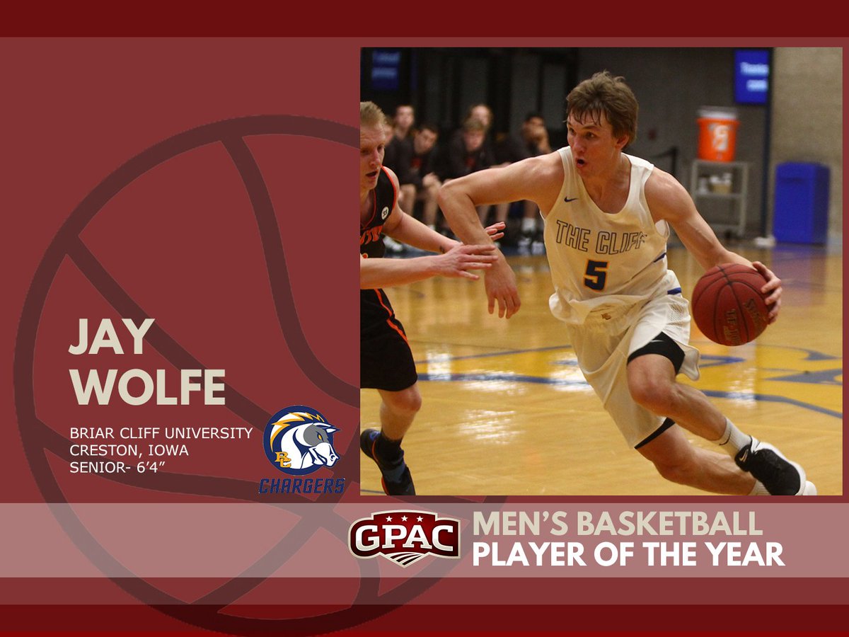 MBB: Jay Wolfe of <a href="/bcuchargers/">Briar Cliff Athletics</a> highlights the 2018-19 MBB All-Conference teams. Complete Release - bit.ly/MBBGPAC19