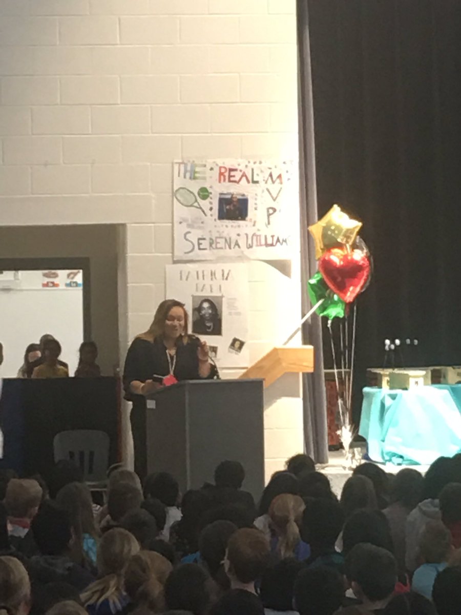 Mrs_Neal_ELL's tweet photo. @MsJamesCrew amazes me again. She put in so much work into the Black History Award Ceremony!! @GoshenPostES is doing big things!! Miss America Nia Franklin was the award host, it was awesome to have her at Goshen Post!! Way to go 5th grade!! https://t.co/qQ1fS3yQBz
