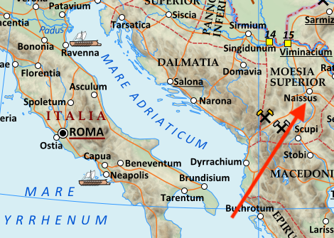 lil_herodotus's tweet photo. #OTD in 272AD, Constantine the Great was born in modern day Serbia. He rose to the top after civil wars, and enacted an act of tolerance for Christians. Later he built a new Christian capital, Constantinople, and forever changed the fate of history and religion. #OnThisDay https://t.co/0qNKdxsTi6