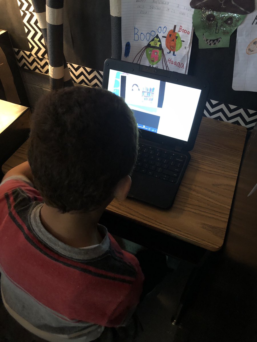 DouglasGreek's tweet photo. Kiddos @RepublicSchools #schofield using @edpuzzle to check their knowledge of main idea. @edpuzzle is a great way to make a video interactive #repmoready @ChristyCoursey https://t.co/cFJXLeOWSh