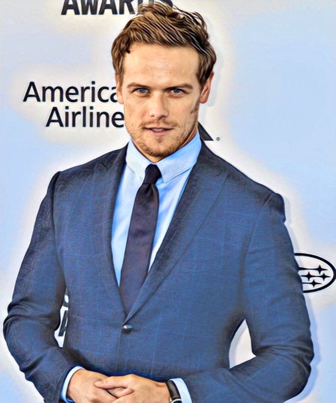 ElenaFadeeva3's tweet photo. @GHJNancy @Sheugs @ladybay8 @ClanHeughan @misty_maggie @TartarugaTanya @gandusio @barbaramills1 @LaurelSchuett @sarahjaswim @IrisD236 @JAMMFWarriors @GinaPustor123 @rosannefrank25 @fulvia14130533 @Emmalines_Mom @odyssey158 @BernadetteClaxt @pjl24 @newenglandgrl @JEACARD Happy #WowzaWednesday Nancy and all. So true, never enough of #SamHeughan pictures❤️❤️😍😍👋🏼😘

#DoubleWowza 💙💙 https://t.co/ng7BxlMeS1